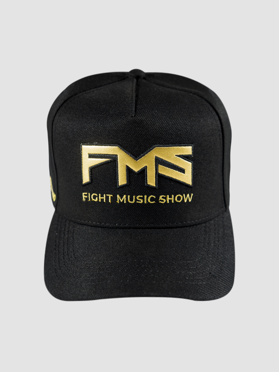 Boné Snapback FMS Preto/Dourado