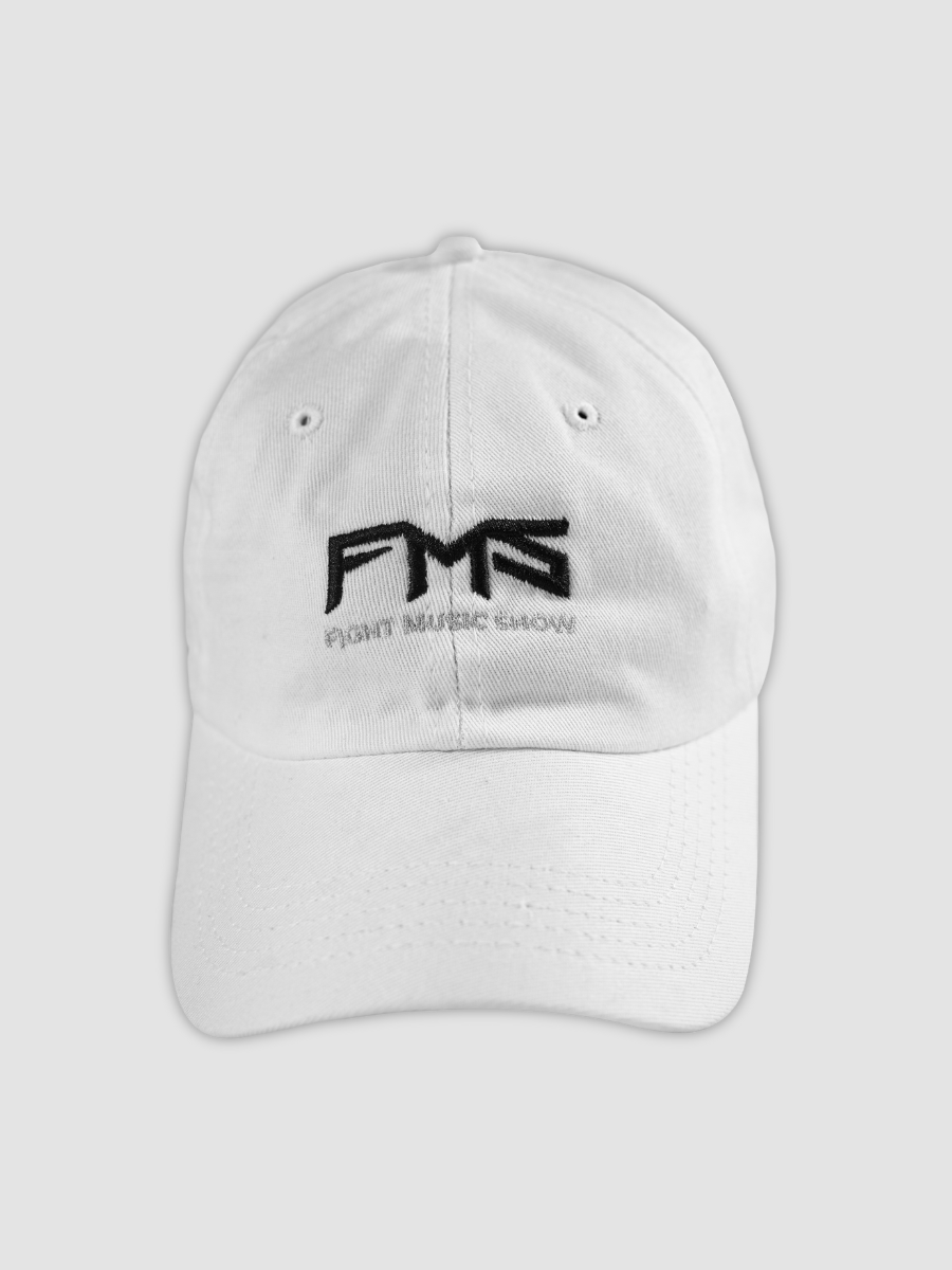 Boné Dad Hat FMS Branco/Preto